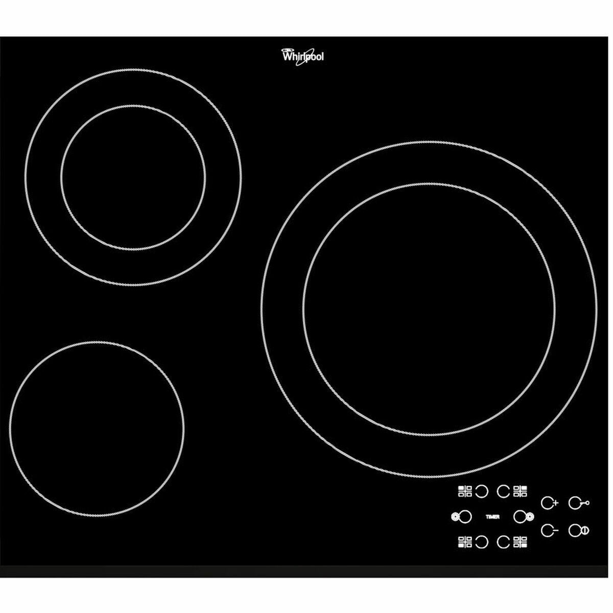 Keramisk platta Whirlpool Corporation AKT807BF 58 cm 5600 W finns hos Nordekko
