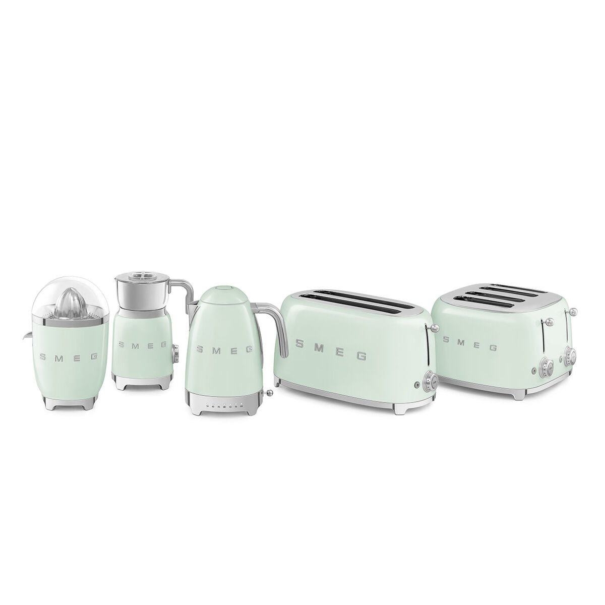 Brödrost Smeg TSF02PGEU 1500 W finns hos Nordekko
