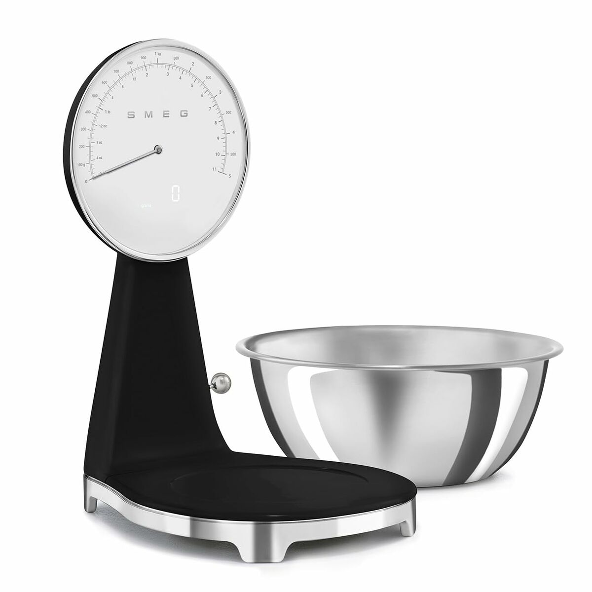 Köksvåg Smeg KSF01BLWW Svart 5 kg finns hos Nordekko