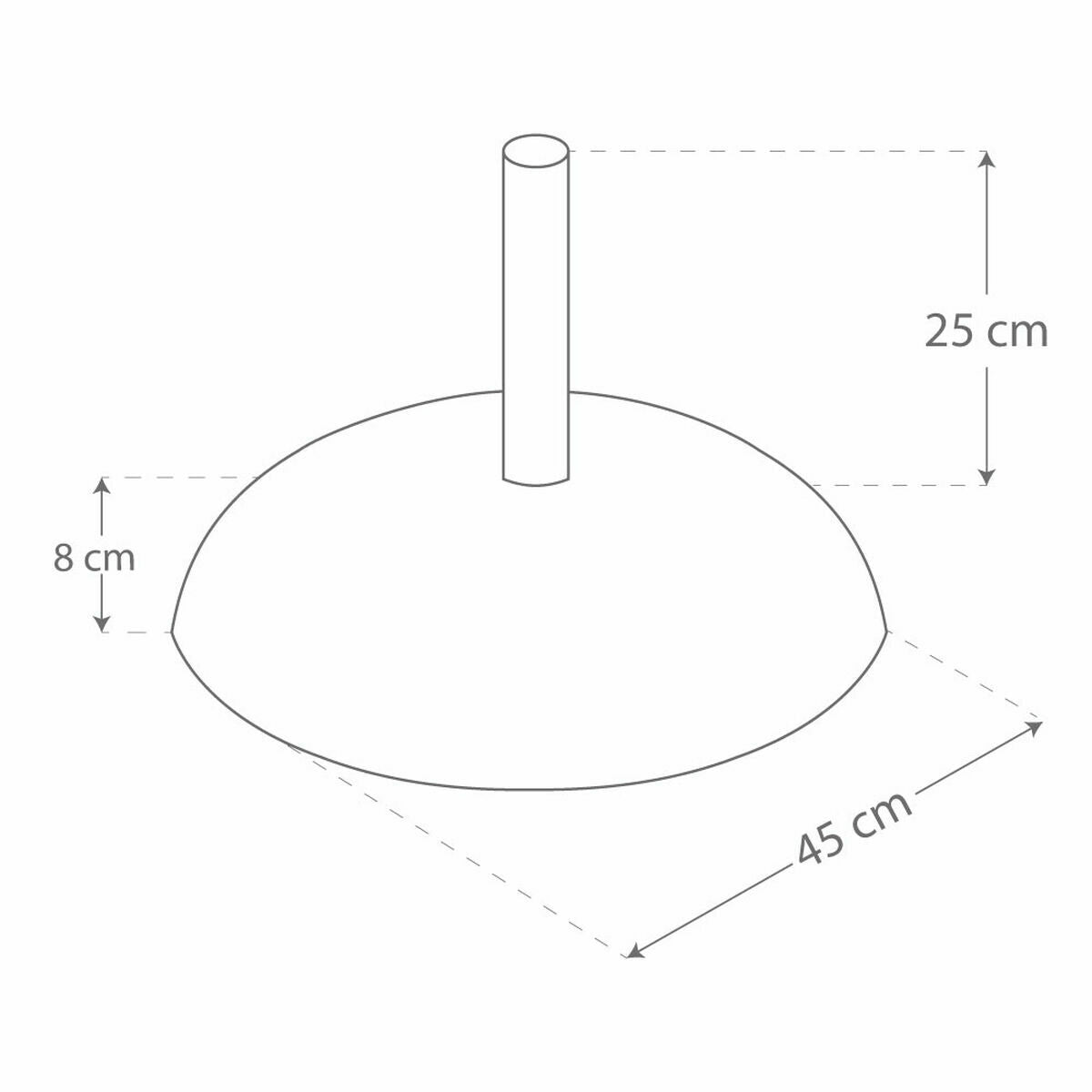 Parasollfot Aktive Svart 15 kg finns hos Nordekko