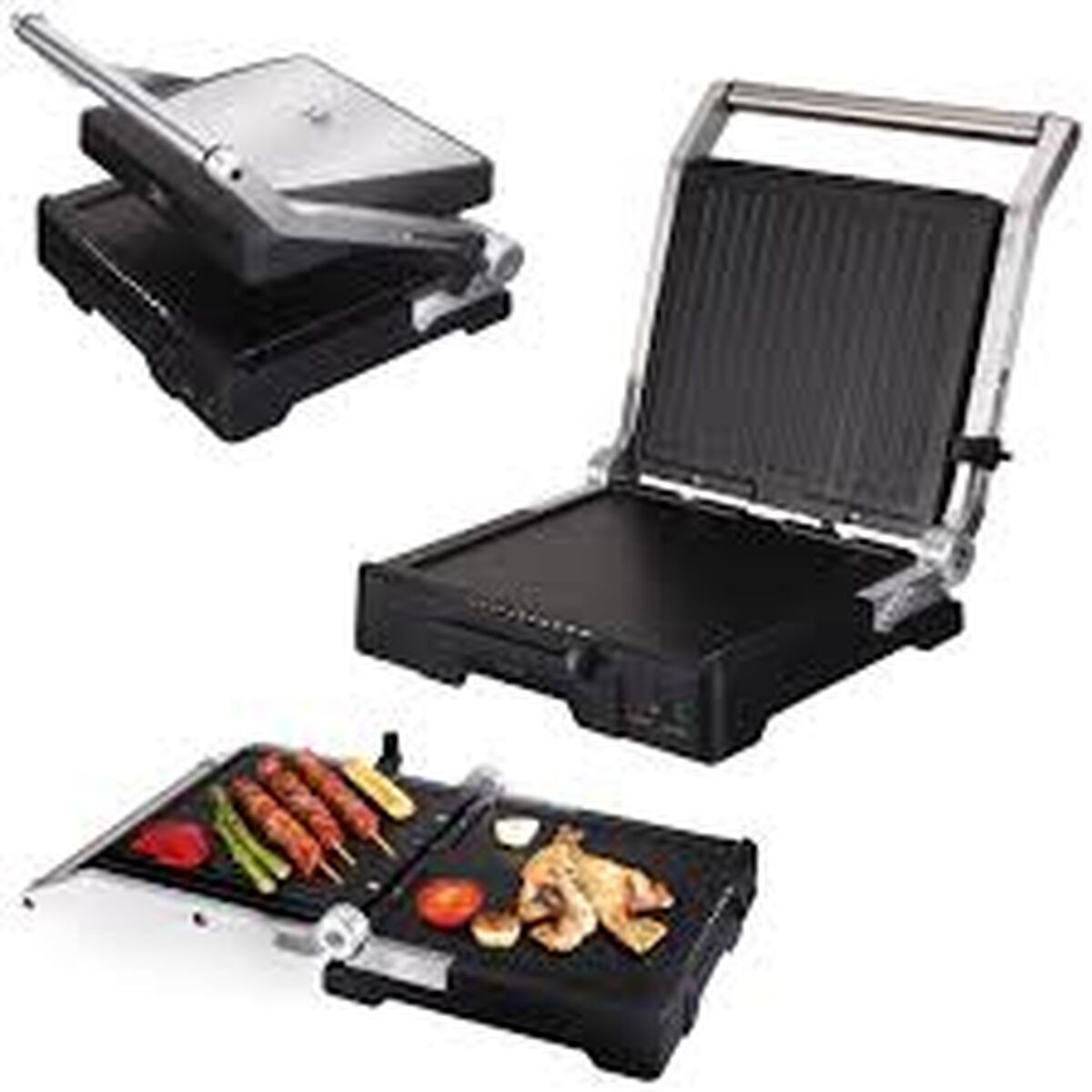 Grillplatta JATA GR1100 Svart 2000 W finns hos Nordekko