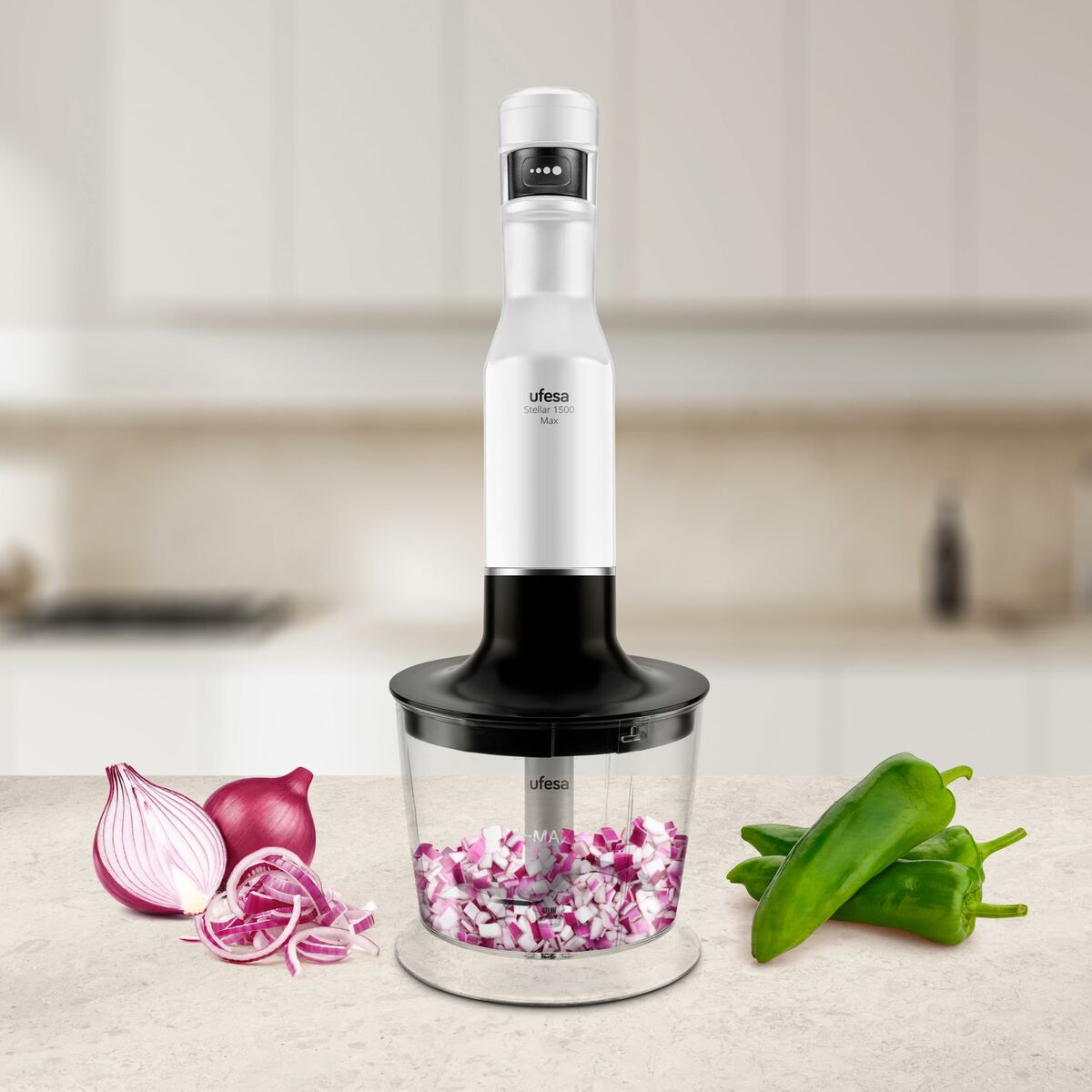 Stavmixer UFESA 70106091 Vit finns hos Nordekko