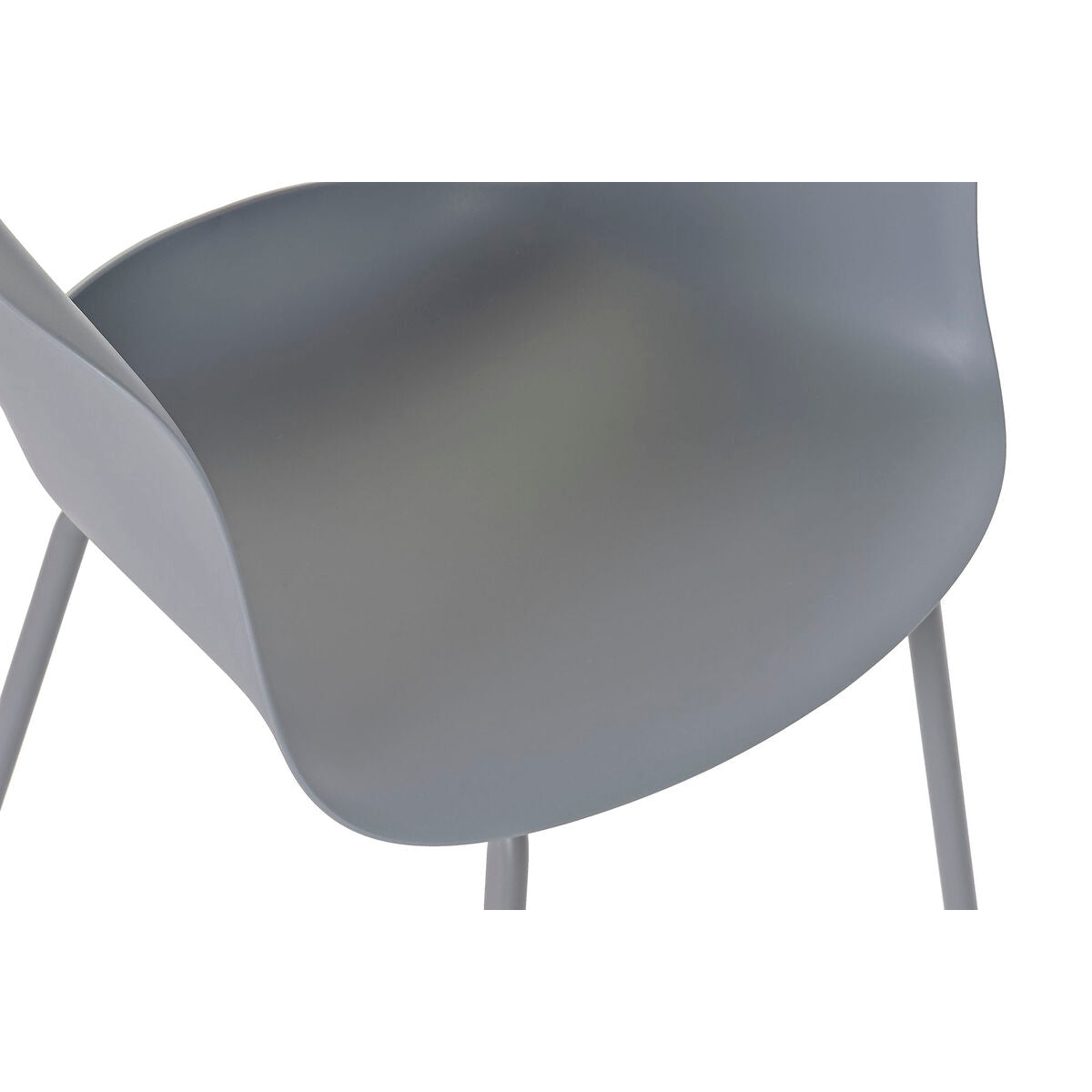 Stol DKD Home Decor Ljusgrå 56 x 54 x 80 cm finns hos Nordekko