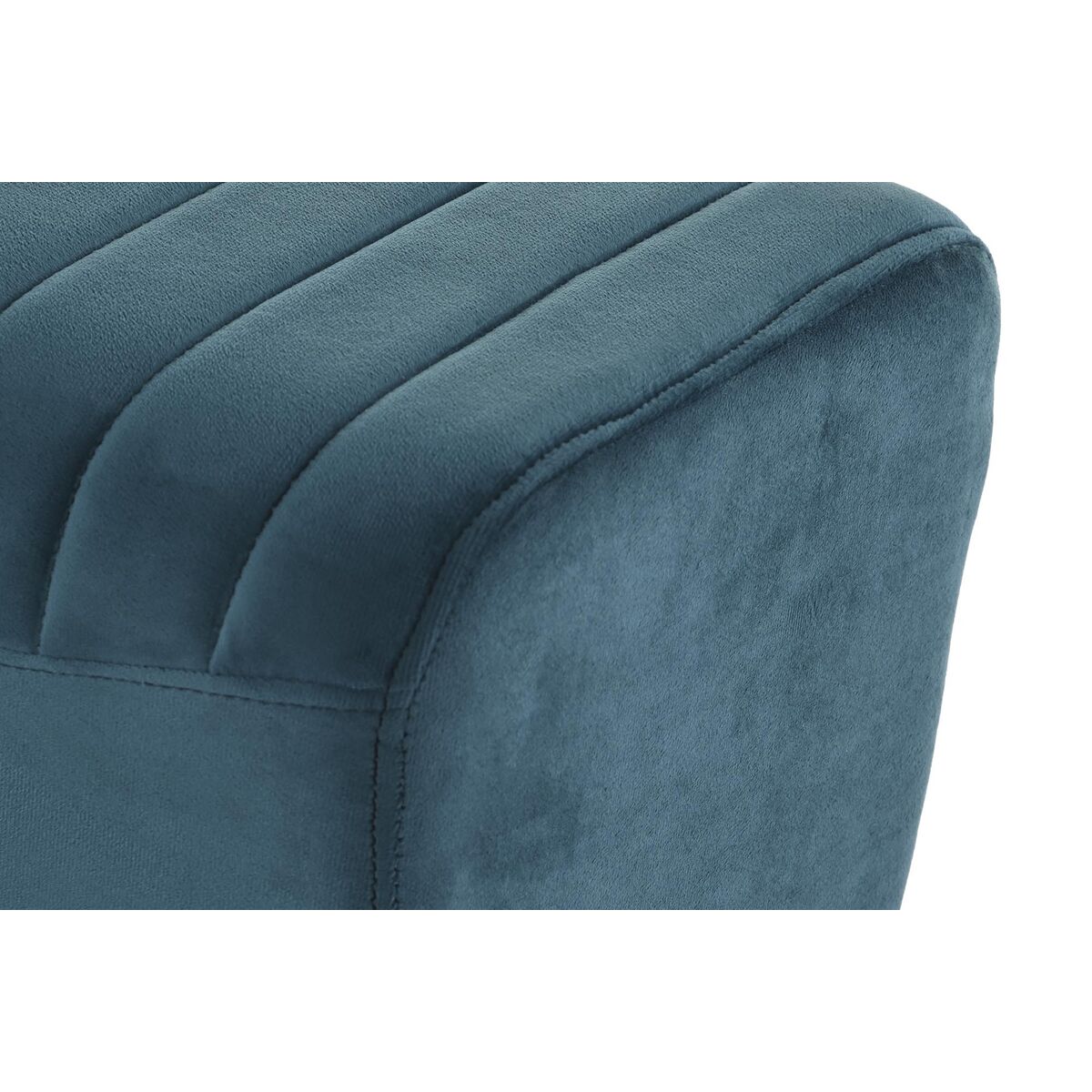 Sittpall DKD Home Decor 90 x 31 x 47 cm Metall Turkos finns hos Nordekko