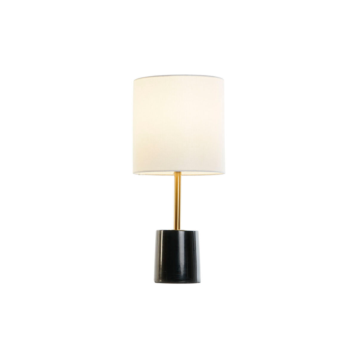 Bordslampa DKD Home Decor Vit Svart Metall Marmor 50 W 220 V 20 x 20 x 42 cm finns hos Nordekko