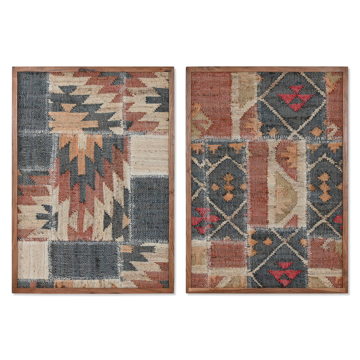 Tavla Home ESPRIT Bomull Akaciaträ 75 x 3 x 105 cm finns hos Nordekko