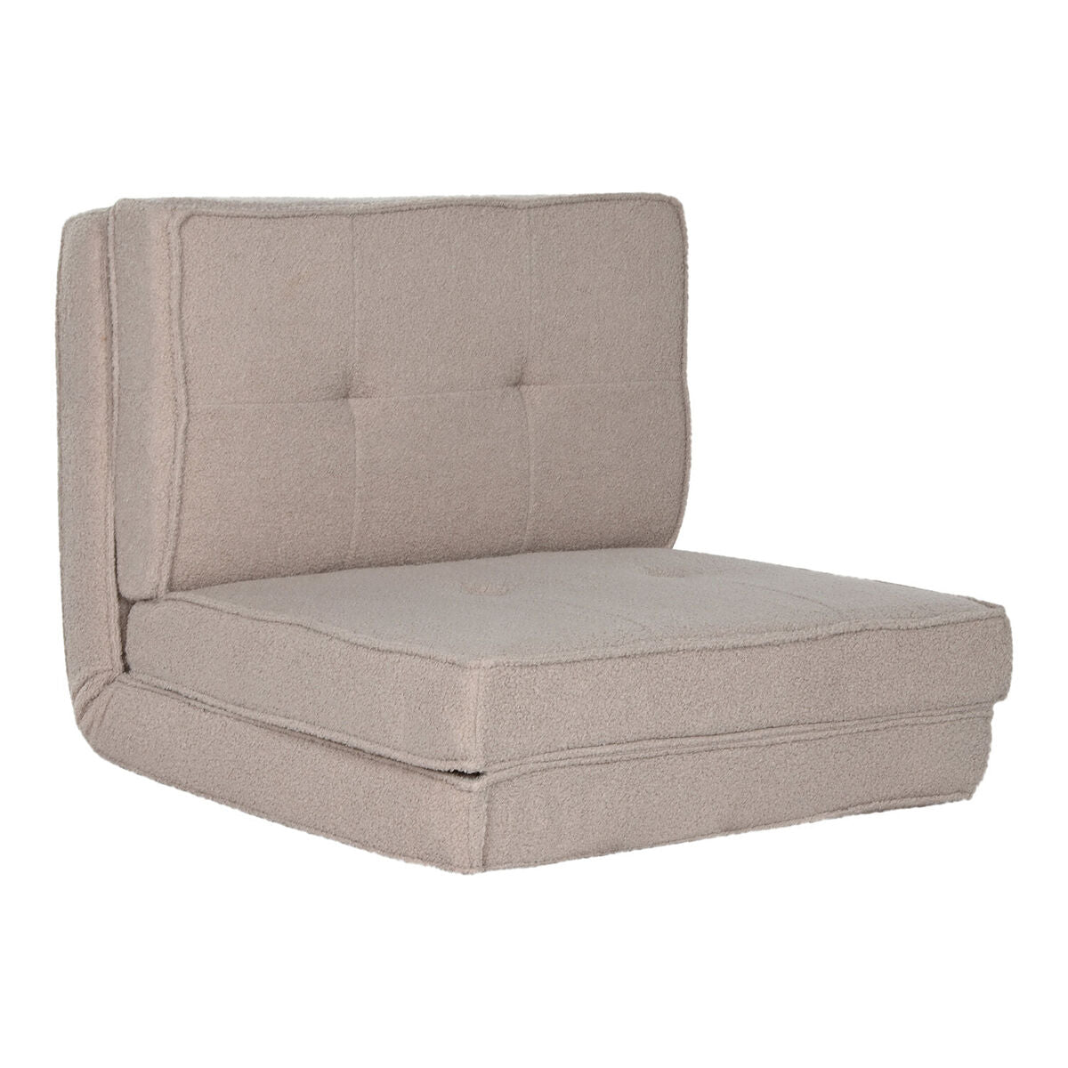 Bäddsoffa Home ESPRIT Beige Scandi 70 X 76 X 60 CM finns hos Nordekko
