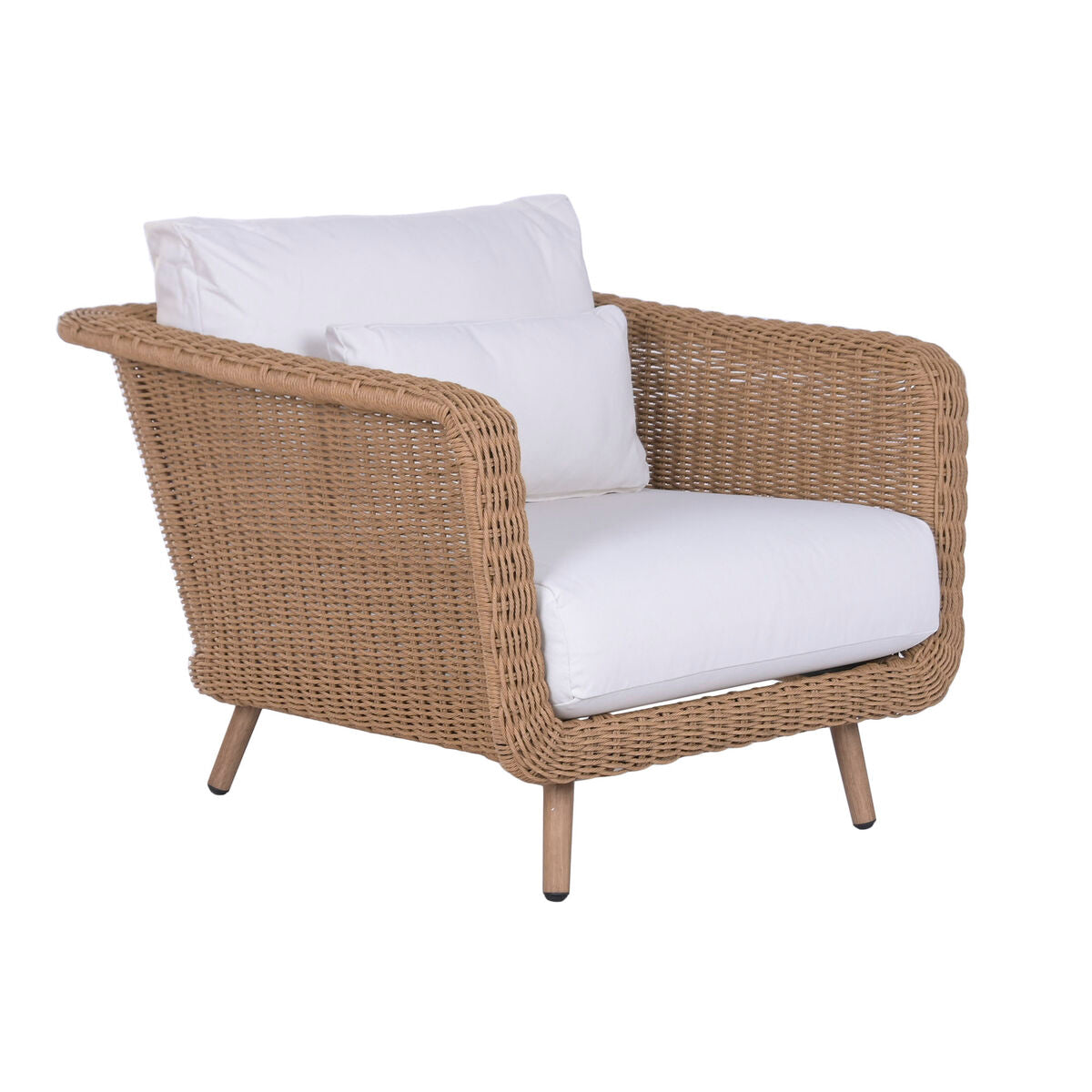 Trädgårdssoffa Home ESPRIT Vit Naturell 188 X 89 X 65 CM finns hos Nordekko