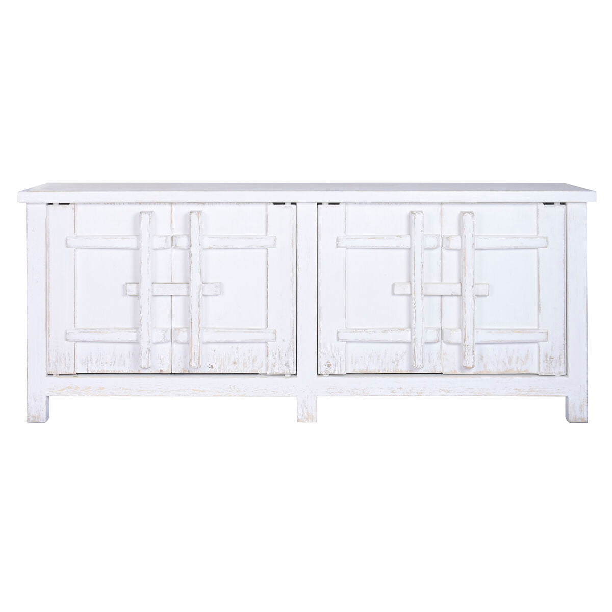 Skänk Home ESPRIT Vit Almträ 230 x 48 x 96 cm finns hos Nordekko