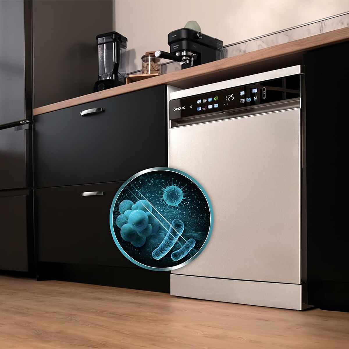 Diskmaskin Cecotec Bolero Aguazero 6210 Inox D 60 cm Stål finns hos Nordekko