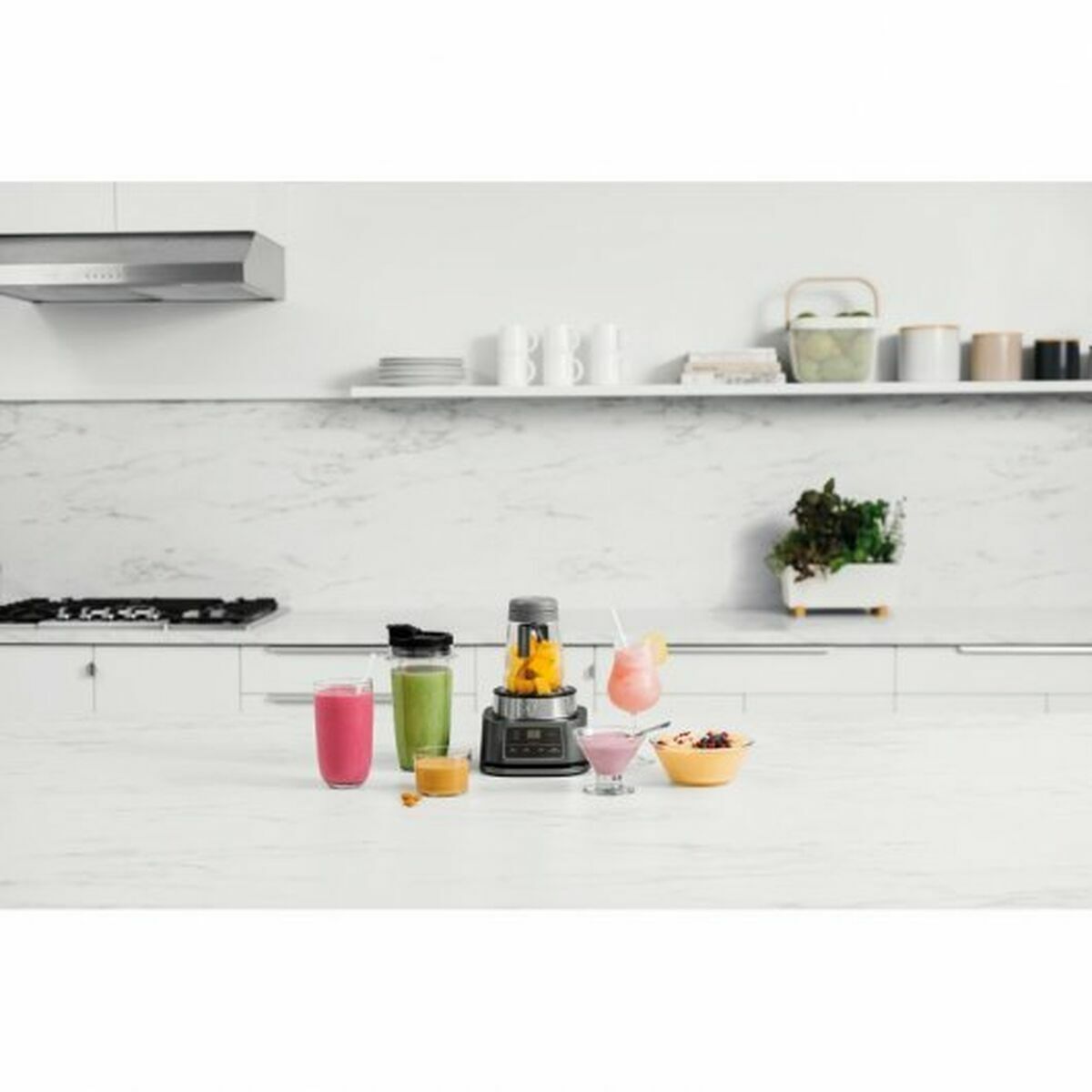Glasmixer NINJA CB100EU Svart Silvrig 1100 W 700 ml finns hos Nordekko