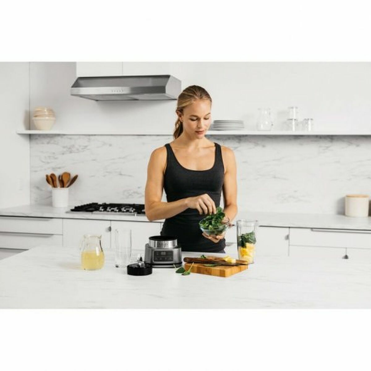 Glasmixer NINJA CB100EU Svart Silvrig 1100 W 700 ml finns hos Nordekko