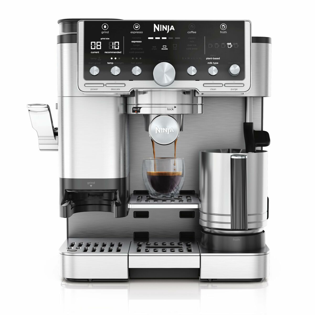 Kaffebryggare NINJA ES701EU Silvrig 1,2 L finns hos Nordekko