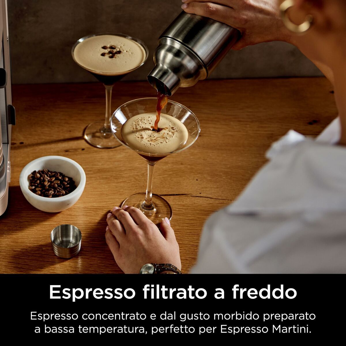 Kaffebryggare NINJA ES701EU Silvrig 1,2 L finns hos Nordekko