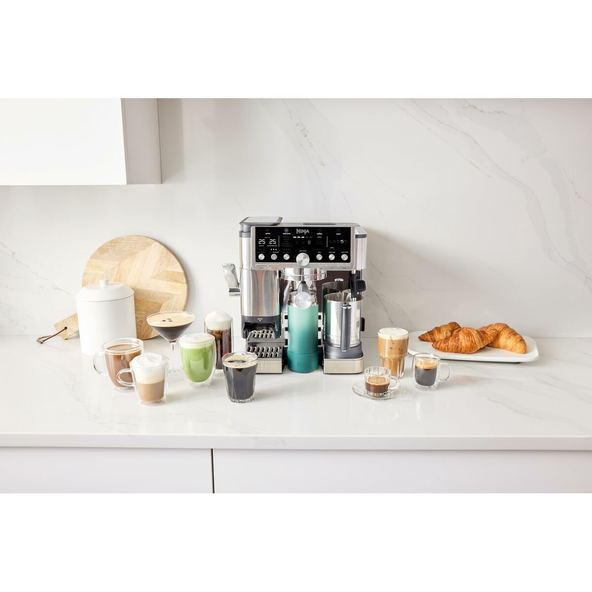 Kaffebryggare NINJA ES701EU Silvrig 1,2 L finns hos Nordekko