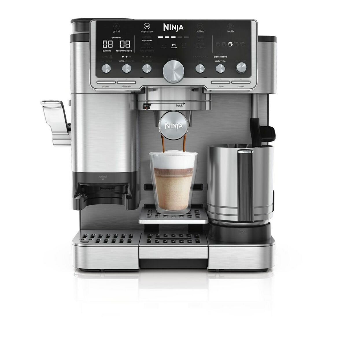 Kaffebryggare NINJA ES701EU Silvrig 1,2 L finns hos Nordekko