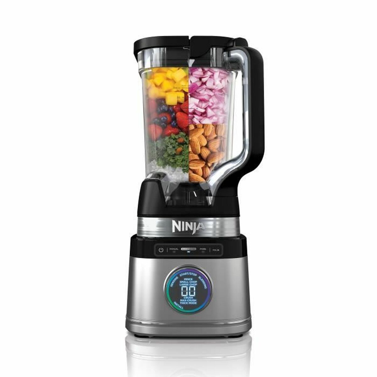 Glasmixer NINJA Svart Stål 1200 W 2,1 L finns hos Nordekko