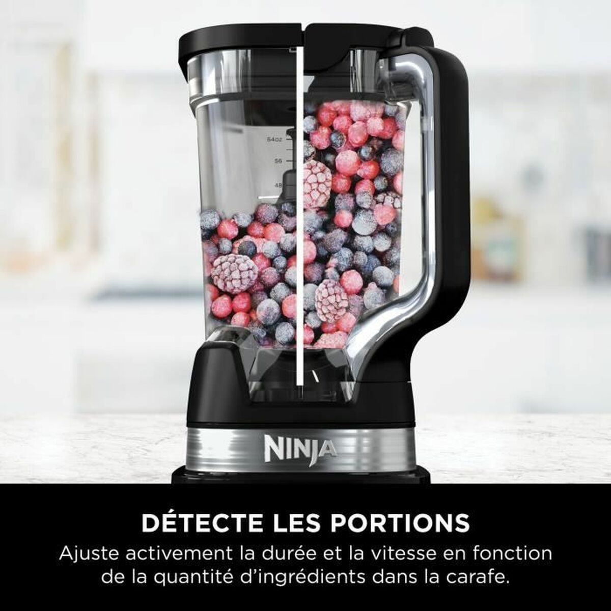 Glasmixer NINJA Svart Stål 1200 W 2,1 L finns hos Nordekko