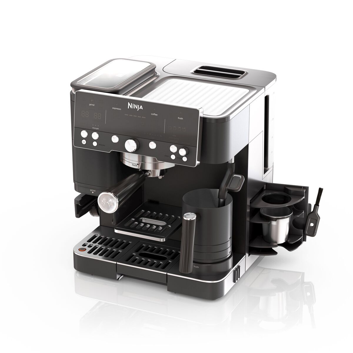 Kaffebryggare Shark ES601EUBK Svart finns hos Nordekko