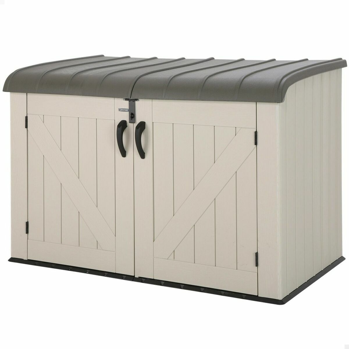 Skåp Lifetime Extern Horisontell Stål Plast 190 x 106 x 131 cm finns hos Nordekko