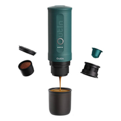 Bärbar Kaffebryggare Outin OUTINTEAL Turkos Rostfritt stål 80 ml finns hos Nordekko
