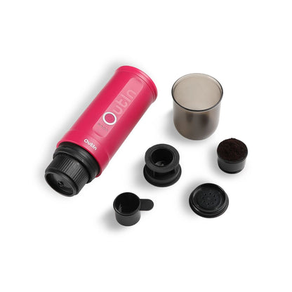 Bärbar Kaffebryggare Outin OUTINPINK Rostfritt stål 50 ml 80 ml finns hos Nordekko