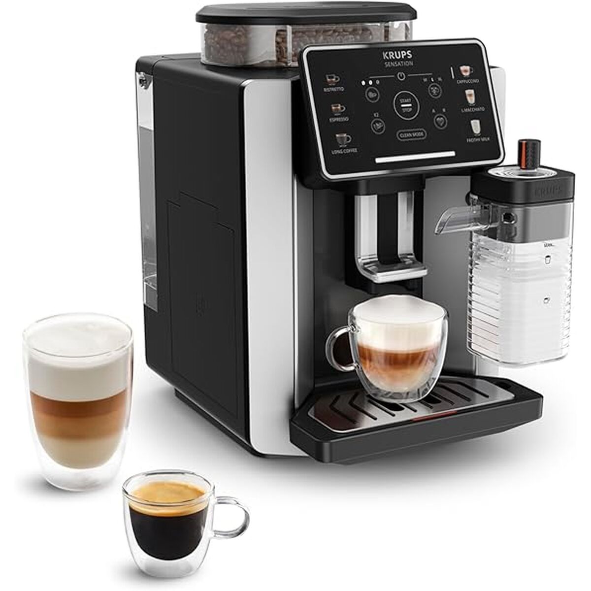 Superautomatisk kaffebryggare Krups EA912910 Svart 1450 W 1,7 L finns hos Nordekko