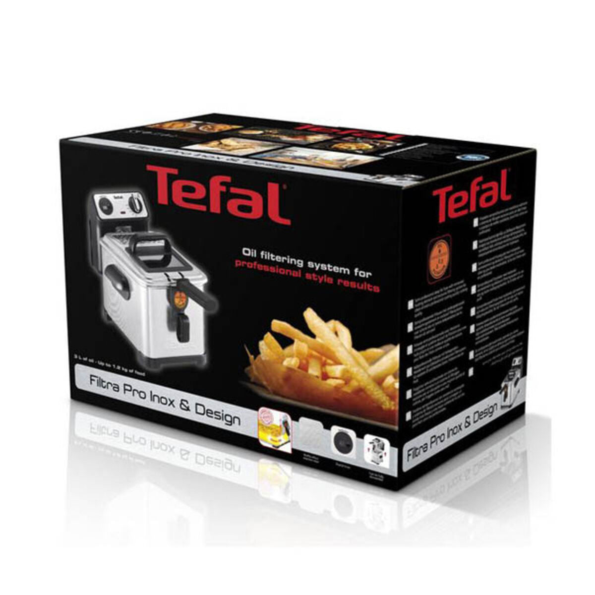Fritös Tefal FR511170 1,2 kg 3 L Inox 2400W 2400 W finns hos Nordekko