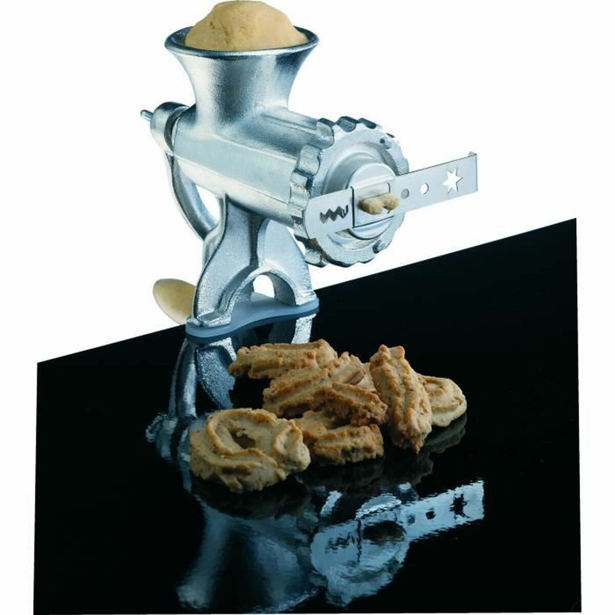 Manuell köttkvarn i gjutjärn Baumalu 450076 finns hos Nordekko