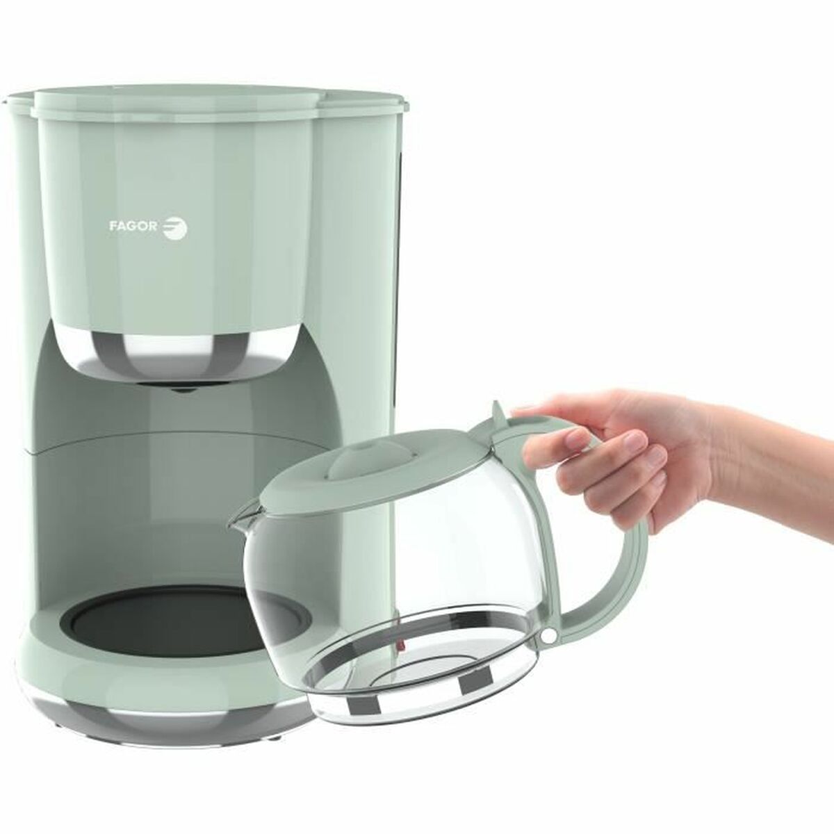 Kaffebryggare Fagor FG1560 1,5 L 12 Csészék finns hos Nordekko