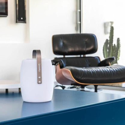 Bluetooth högtalare med LED-belysning Lumisky LUCY PLAY 5 V 300 Lm finns hos Nordekko