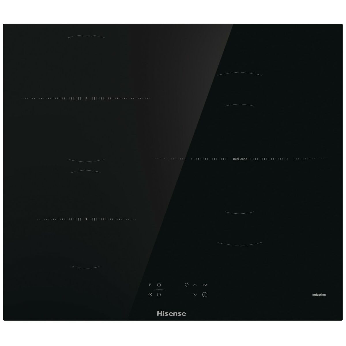 Induktionshäll Hisense HI6311BSCE 60 cm 7200 W finns hos Nordekko