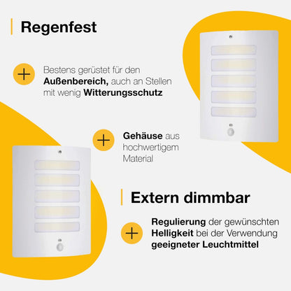 Vägglykta Brilliant Vit Metall Plast 15 W 60 W E27 finns hos Nordekko