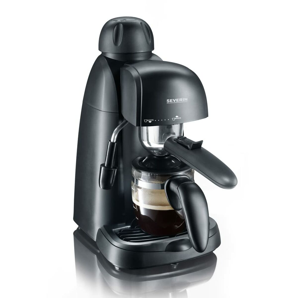 Superautomatisk kaffebryggare Severin KA5978 800 W Svart finns hos Nordekko