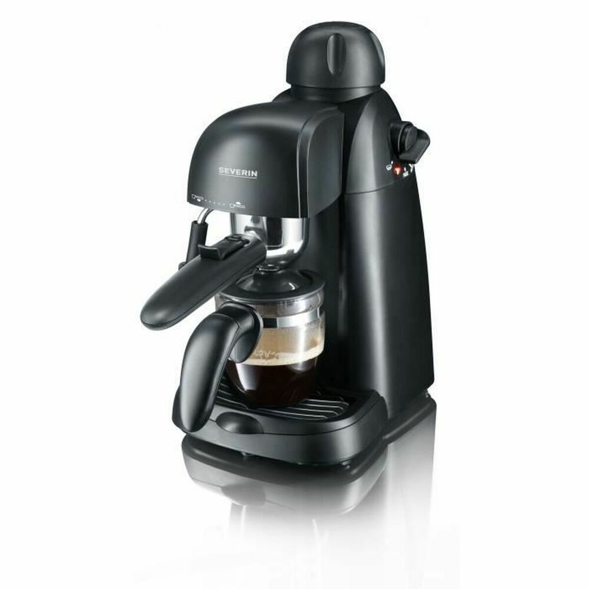 Superautomatisk kaffebryggare Severin KA5978 800 W Svart finns hos Nordekko