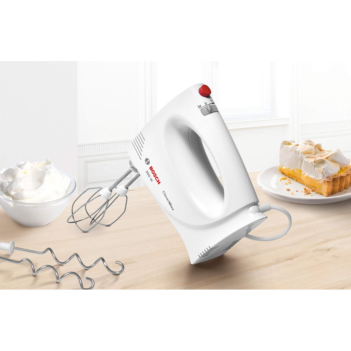 Blender-Mixer BOSCH MFQ3010 Vit 1000 W 300 W finns hos Nordekko