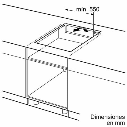 Induktionshäll BOSCH PVJ631HC1E 59,2 cm 7400 W finns hos Nordekko