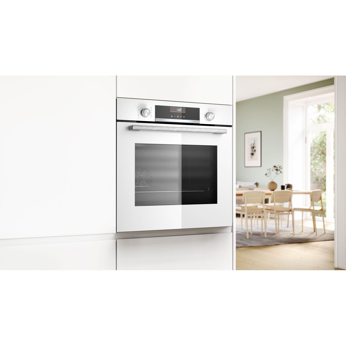 Ugn BOSCH HBG536EW4 71 L finns hos Nordekko