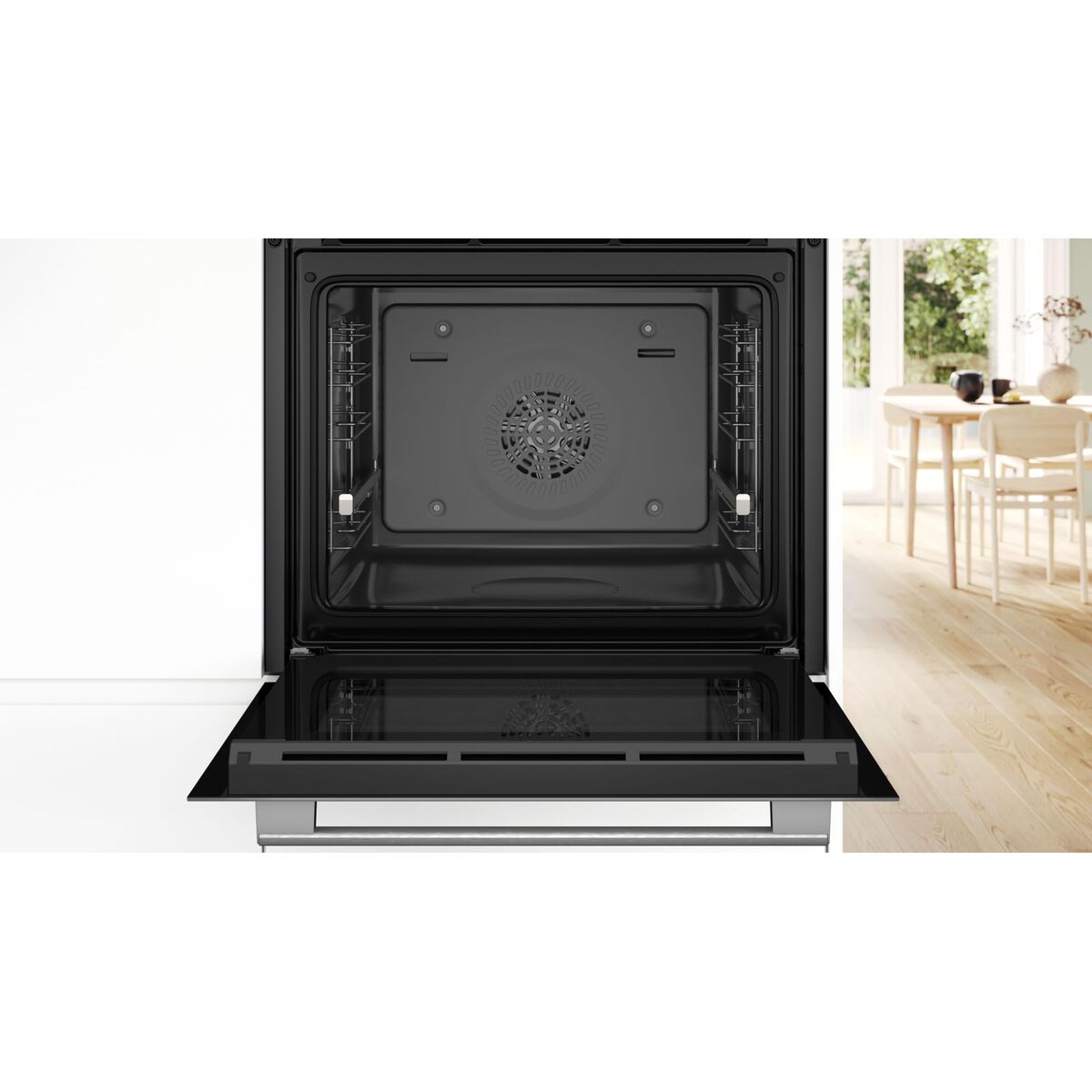 Ugn BOSCH HBG536EW4 71 L finns hos Nordekko