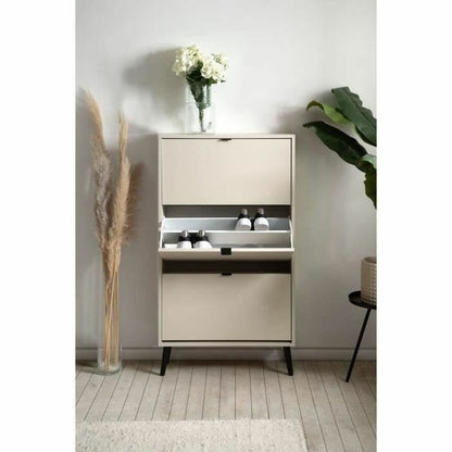 Skoställ VIGO 49A Beige 70 x 24 x 125 cm finns hos Nordekko