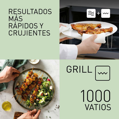 Mikrovågsugn med Grill Panasonic NNK35NWMEPG Vit 900 W 24 L finns hos Nordekko