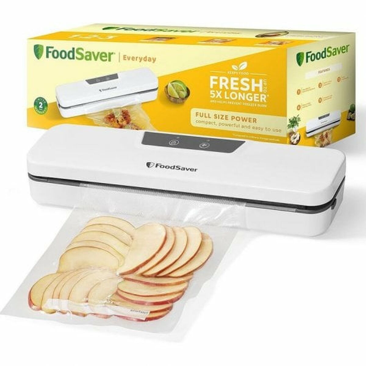 Vakuumförpackare Foodsaver VS0290X 80 W finns hos Nordekko