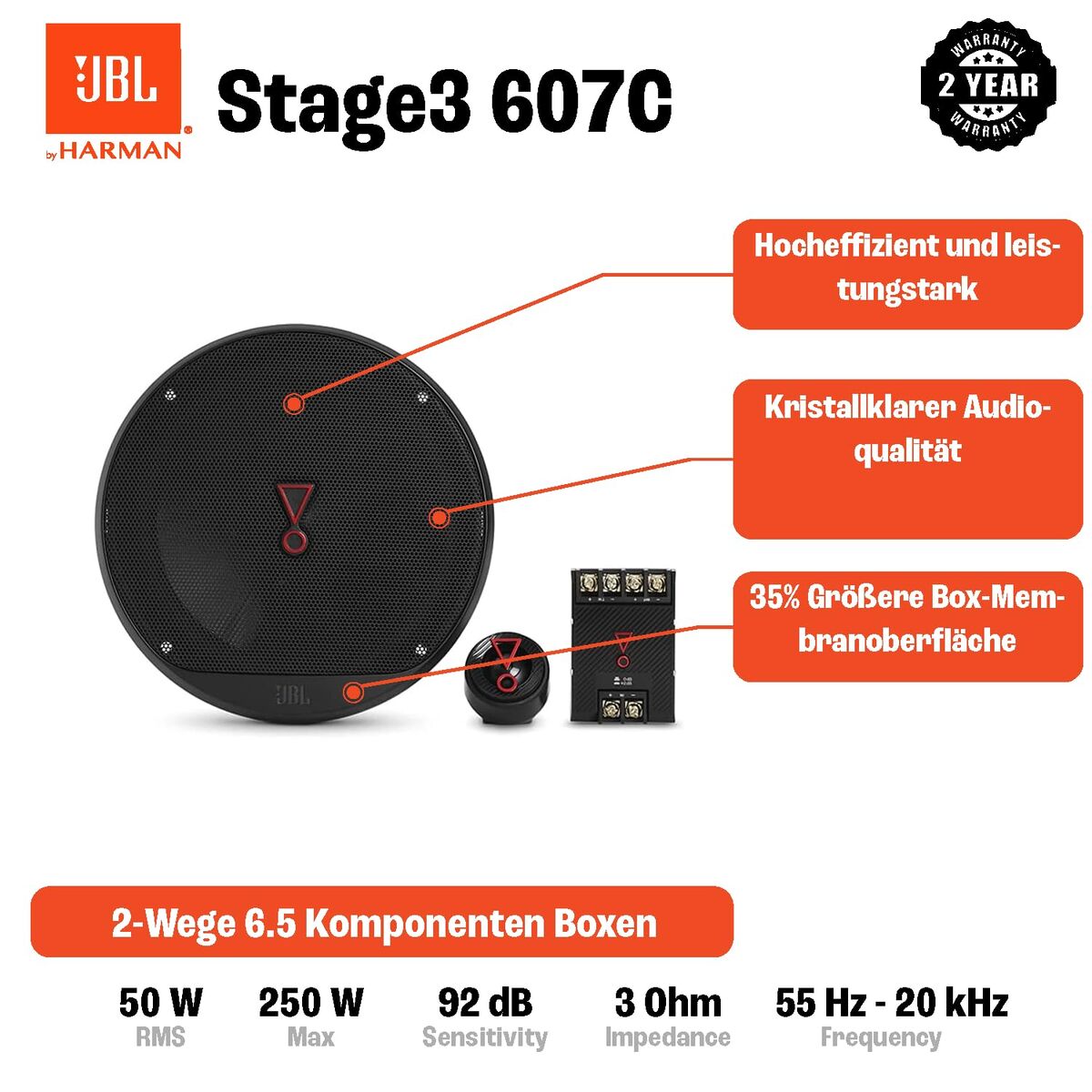 Mikrovågsugn med Grill JBL Svart 25 L finns hos Nordekko