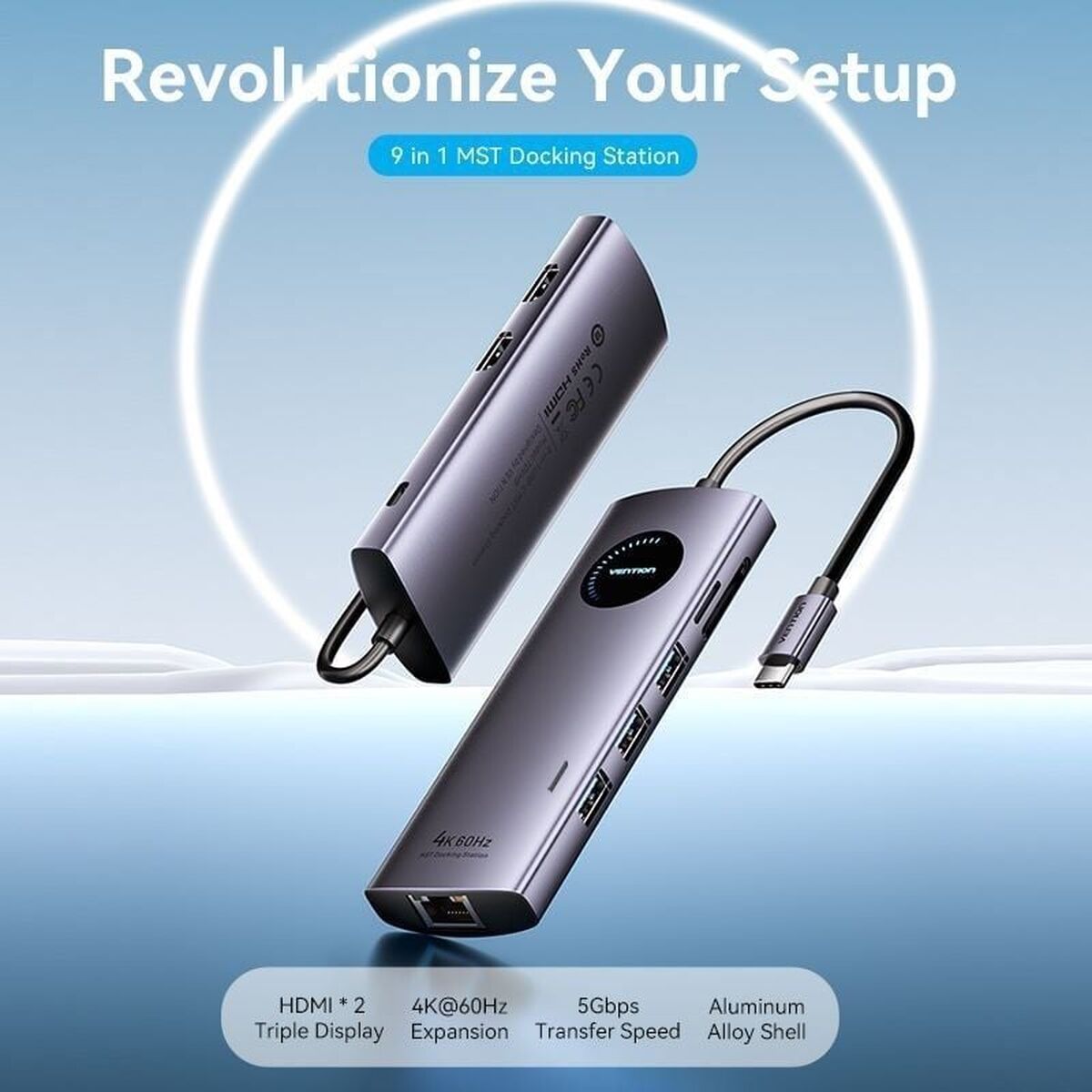USB-HUB Vention TQVHB finns hos Nordekko