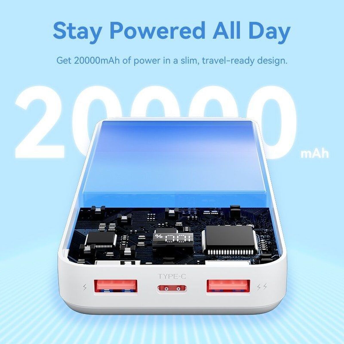 Powerbank Vention FHLW0 finns hos Nordekko