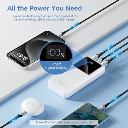 Powerbank Vention FHLW0 finns hos Nordekko