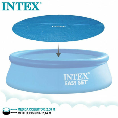 Pool Cover Intex Ø 244 cm Sol Rund finns hos Nordekko