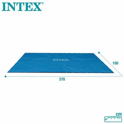 Pool Cover Intex Frame Sol Rektangulär 378 x 186 cm finns hos Nordekko