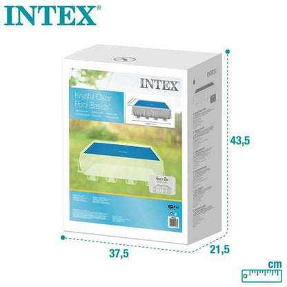 Pool Cover Intex Frame Sol Rektangulär 378 x 186 cm finns hos Nordekko