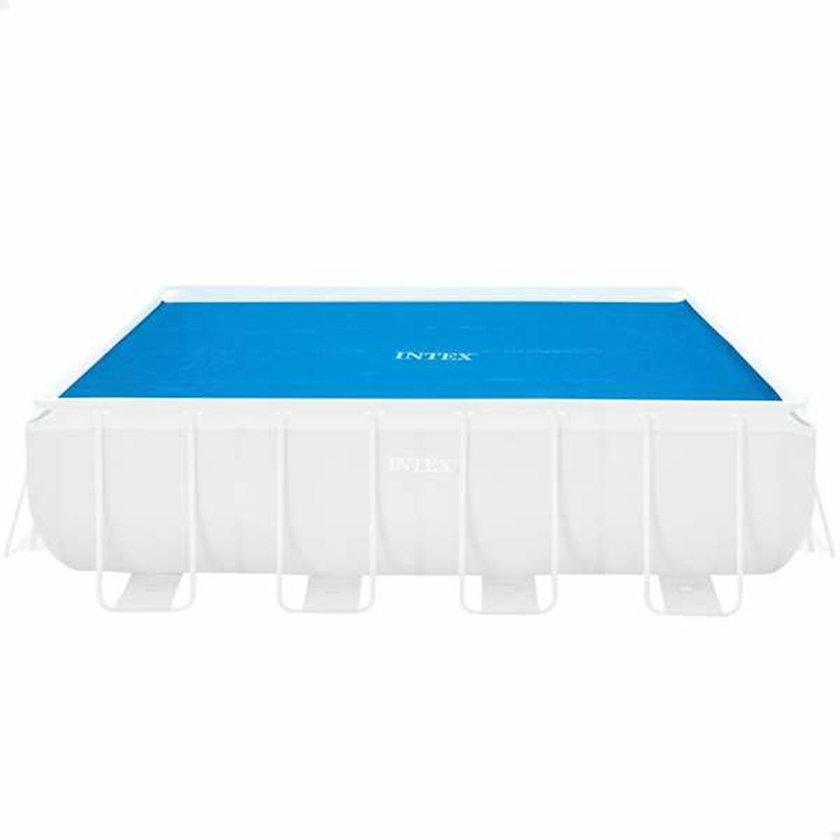 Pool Cover Intex Frame Sol Rektangulär 378 x 186 cm finns hos Nordekko